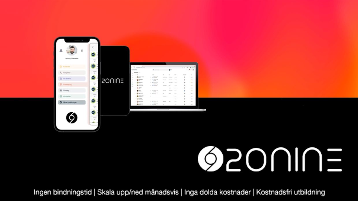 20NINE Affärsappen