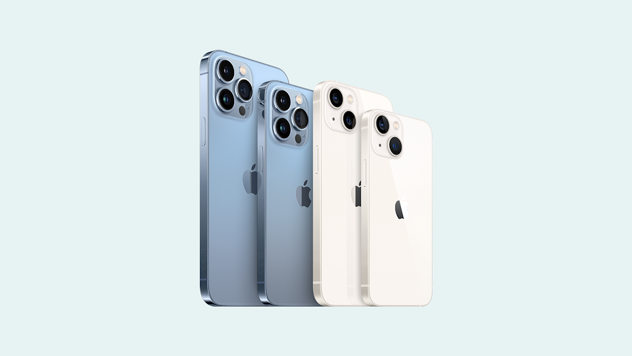 iPhone 13, iPhone 13 mini, iPhone 13 Pro, iPhone 13 Pro Max