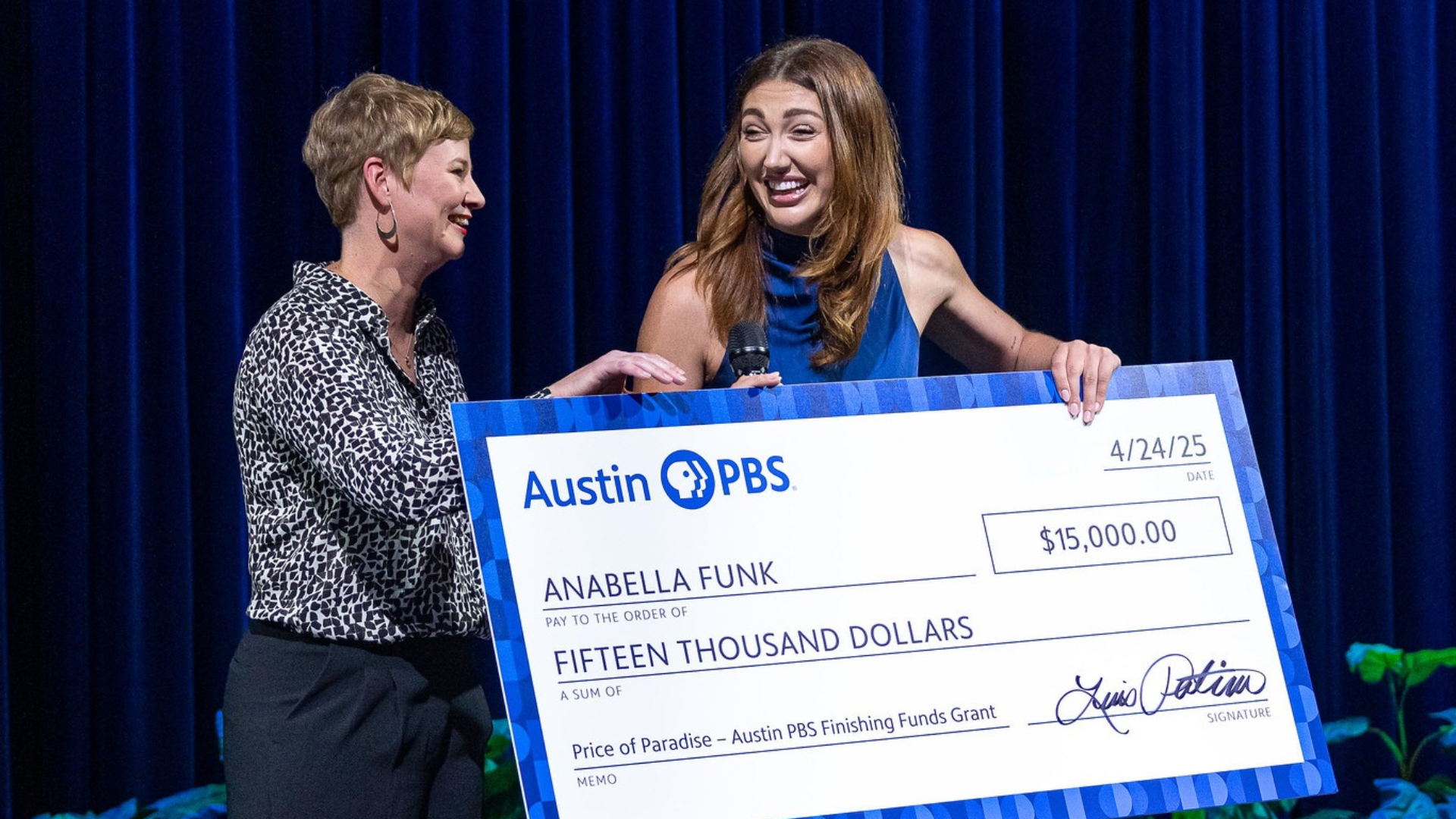 2025 Austin PBS Finishing Fund Grant Winner Anabella Funk