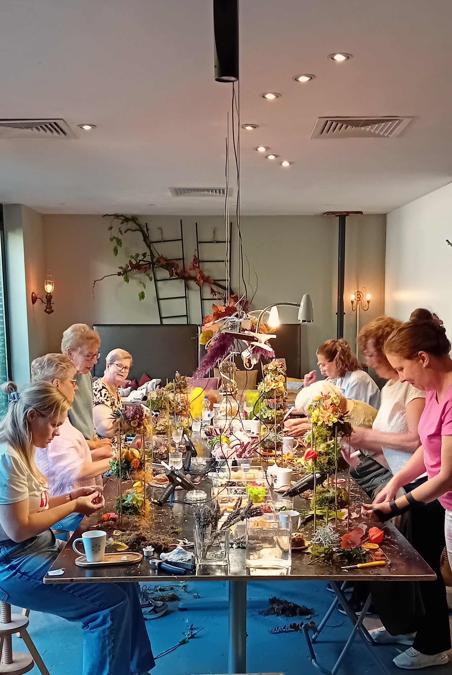 herfstworkshop, Oss, GEWOON66, herfst, bloemschikken, creatief uitje,