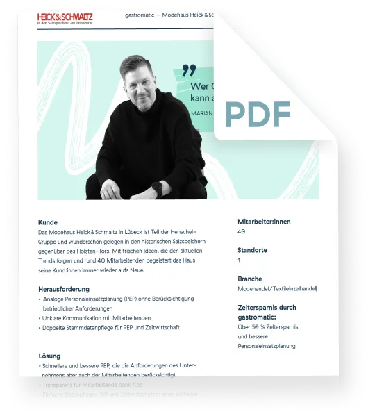 Modehaus Heick & Schmaltz case study pdf preview