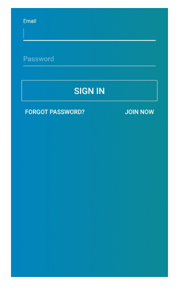 android login screen design example linkedin