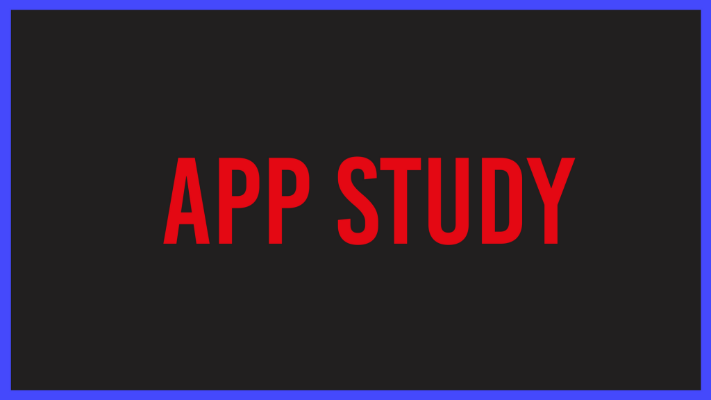 mobile app study
