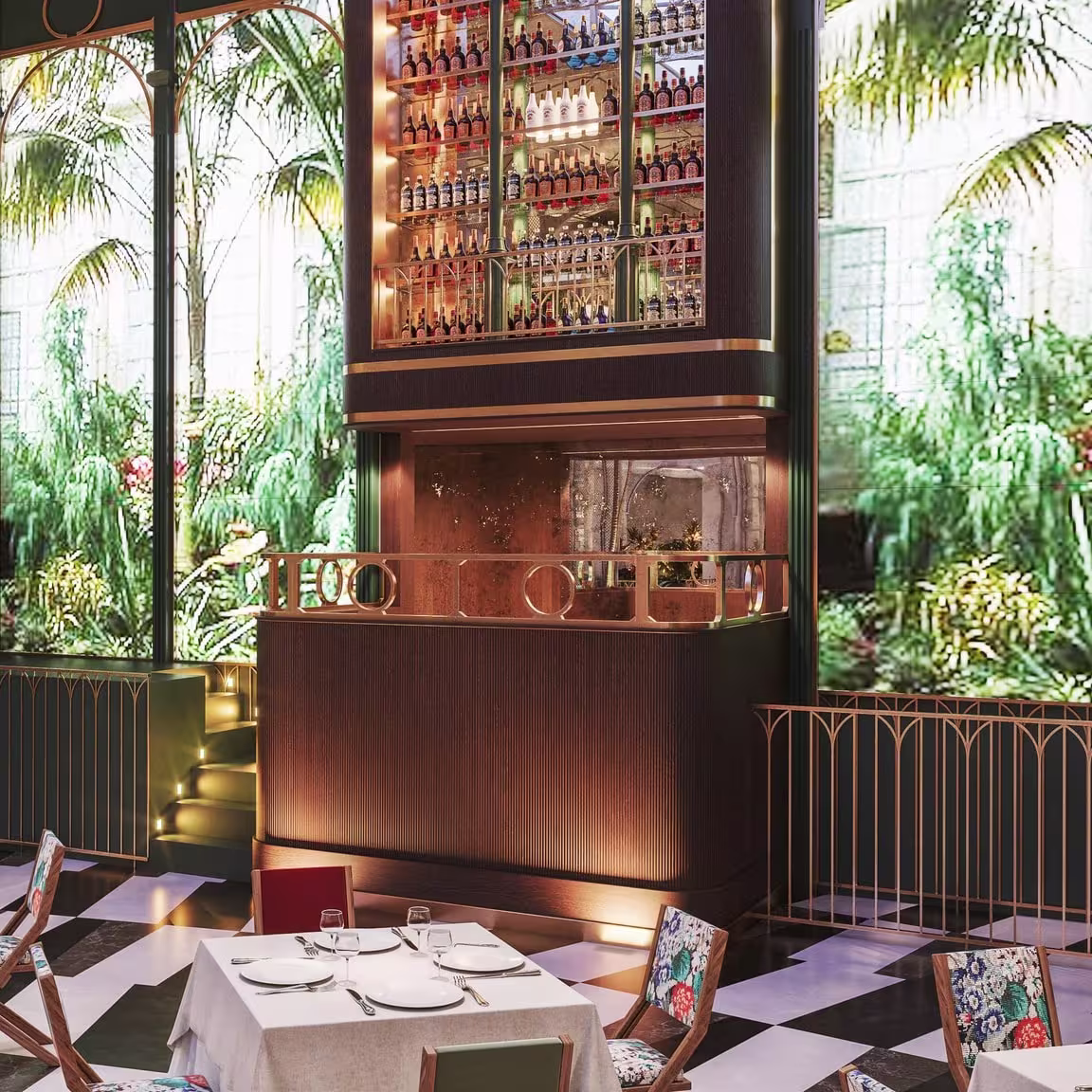 Un oasis tropical en pleno centro, donde la selva y la elegancia se sientan a la mesa. Así es La Diva.