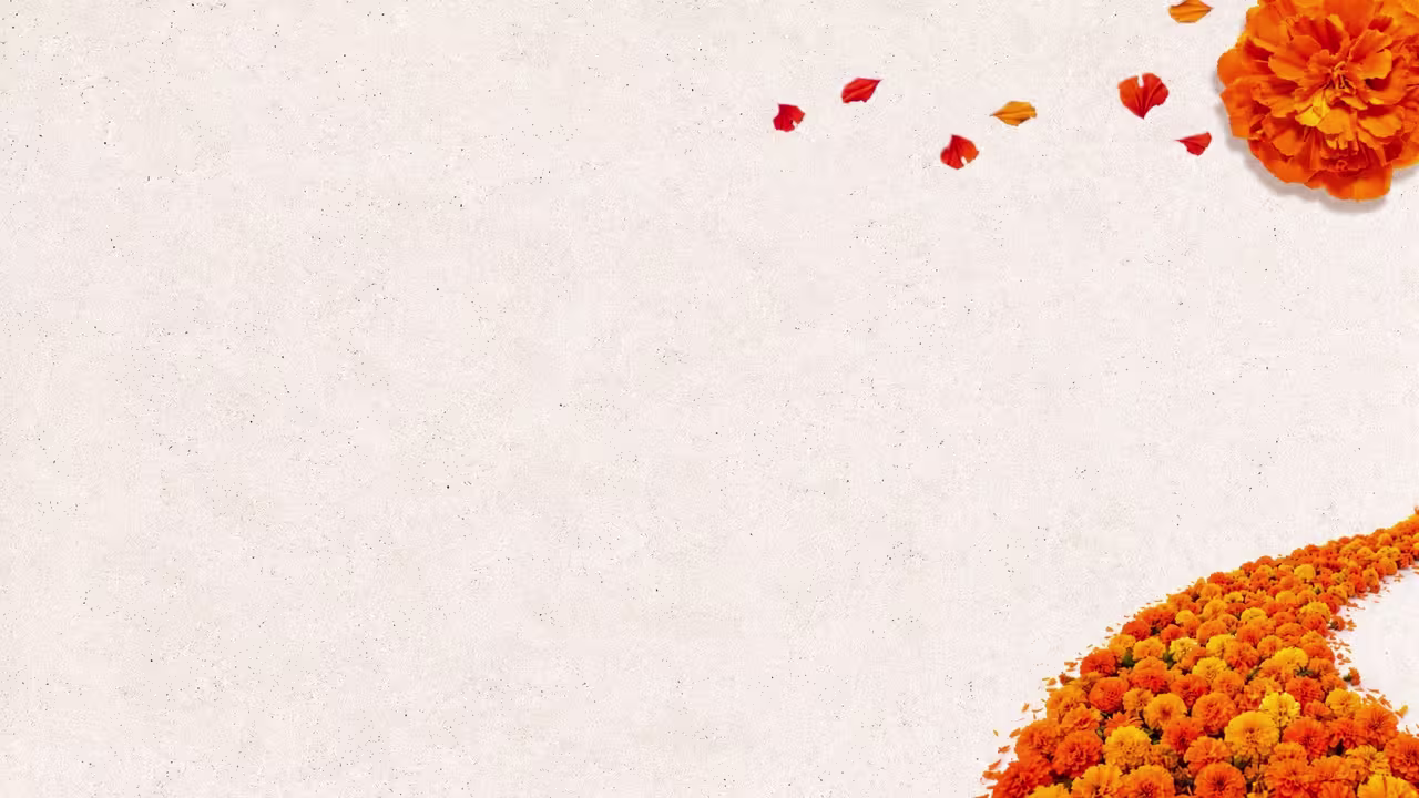 Fondo inspirado en Día de Muertos para Don Julio 70