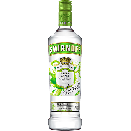 Smirnoff Green Apple Vodka, 750mL_PrimaryImage_AltText
