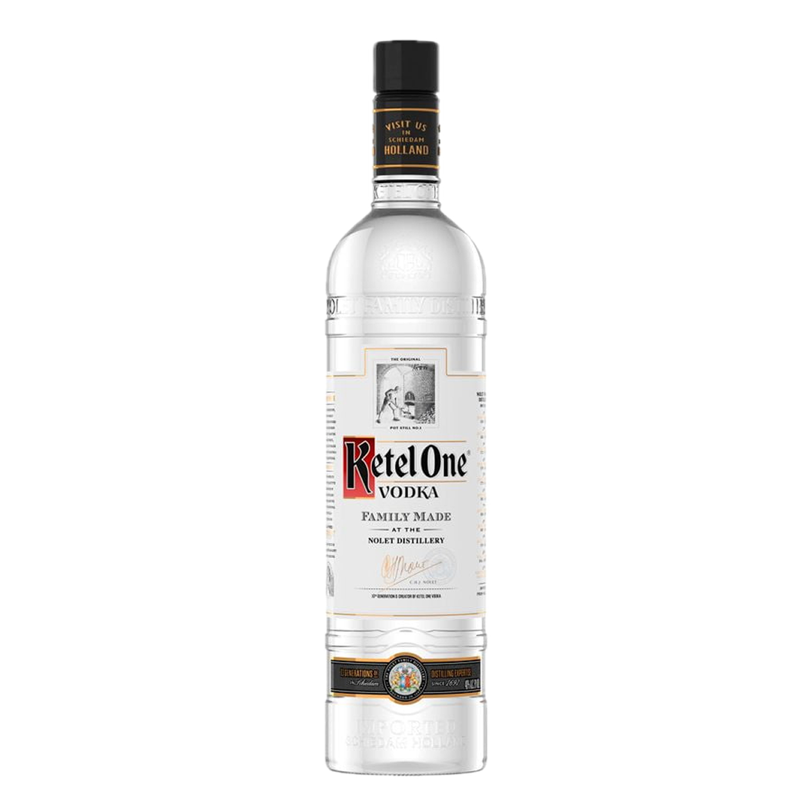 Ketel One Vodka bottle front