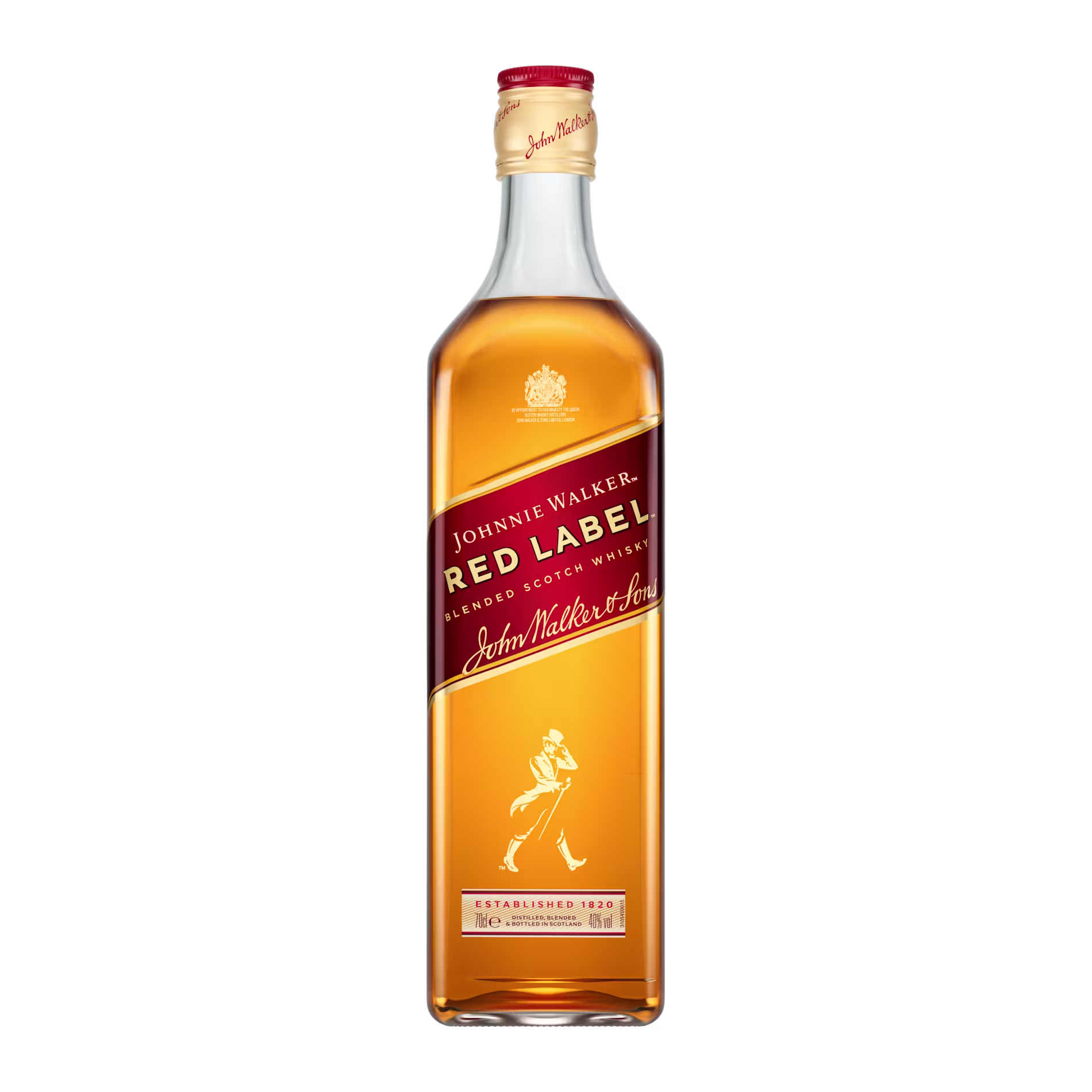 Johnnie Walker Red Label Blended Scotch Whisky, 70cl