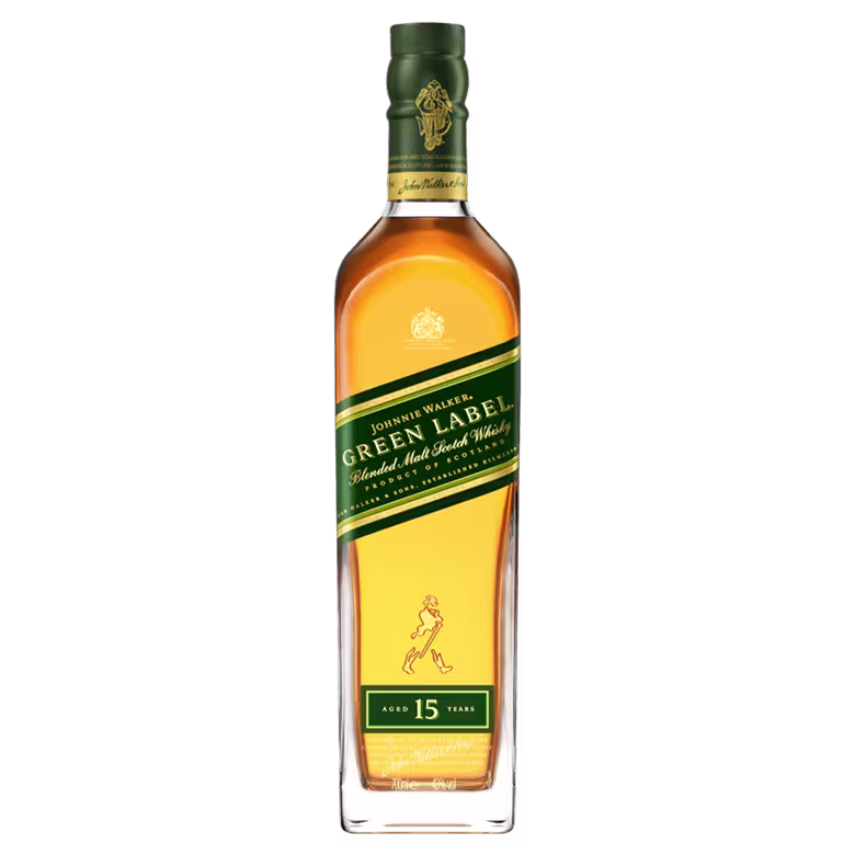 Johnnie Walker Whisky Green Label Bottle