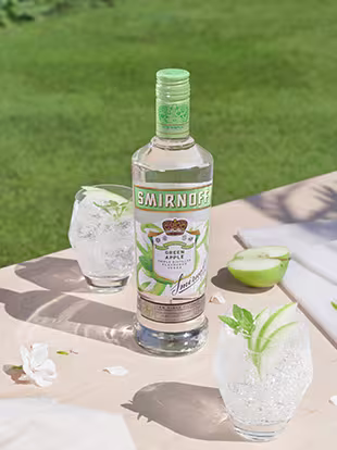 Smirnoff Green Apple Vodka, 750mL_PrimaryImageBG_AltText