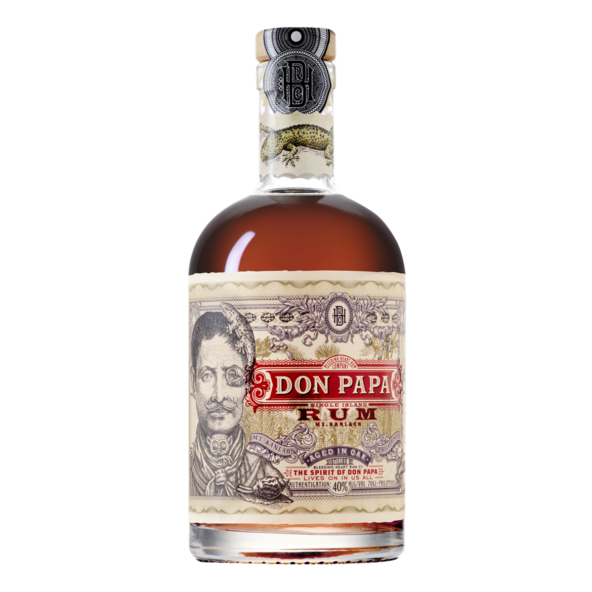 Don Papa Rum bottle front