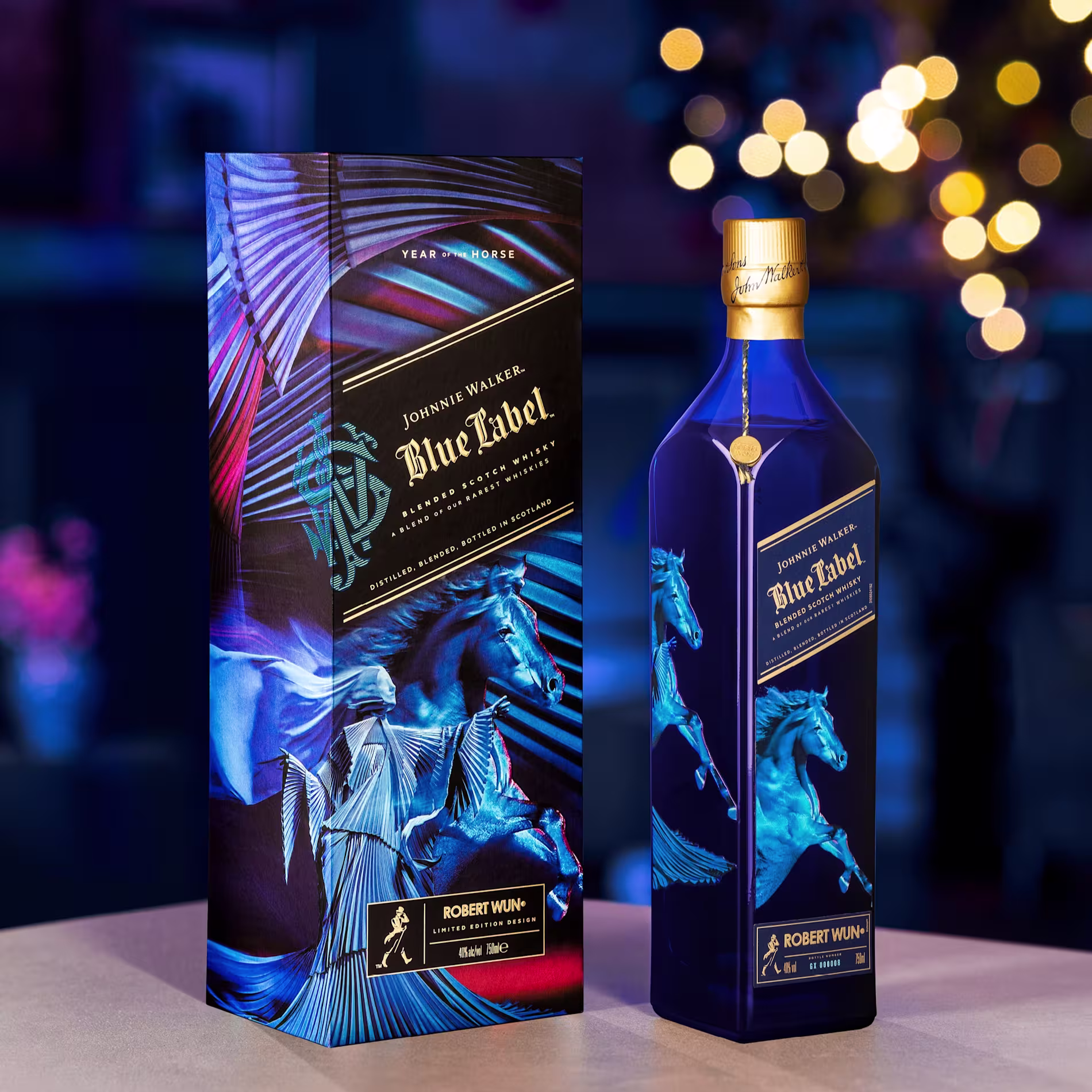 Johnnie Walker Blue Año Nuevo Lunar, Año del Caballo x Robert Wun