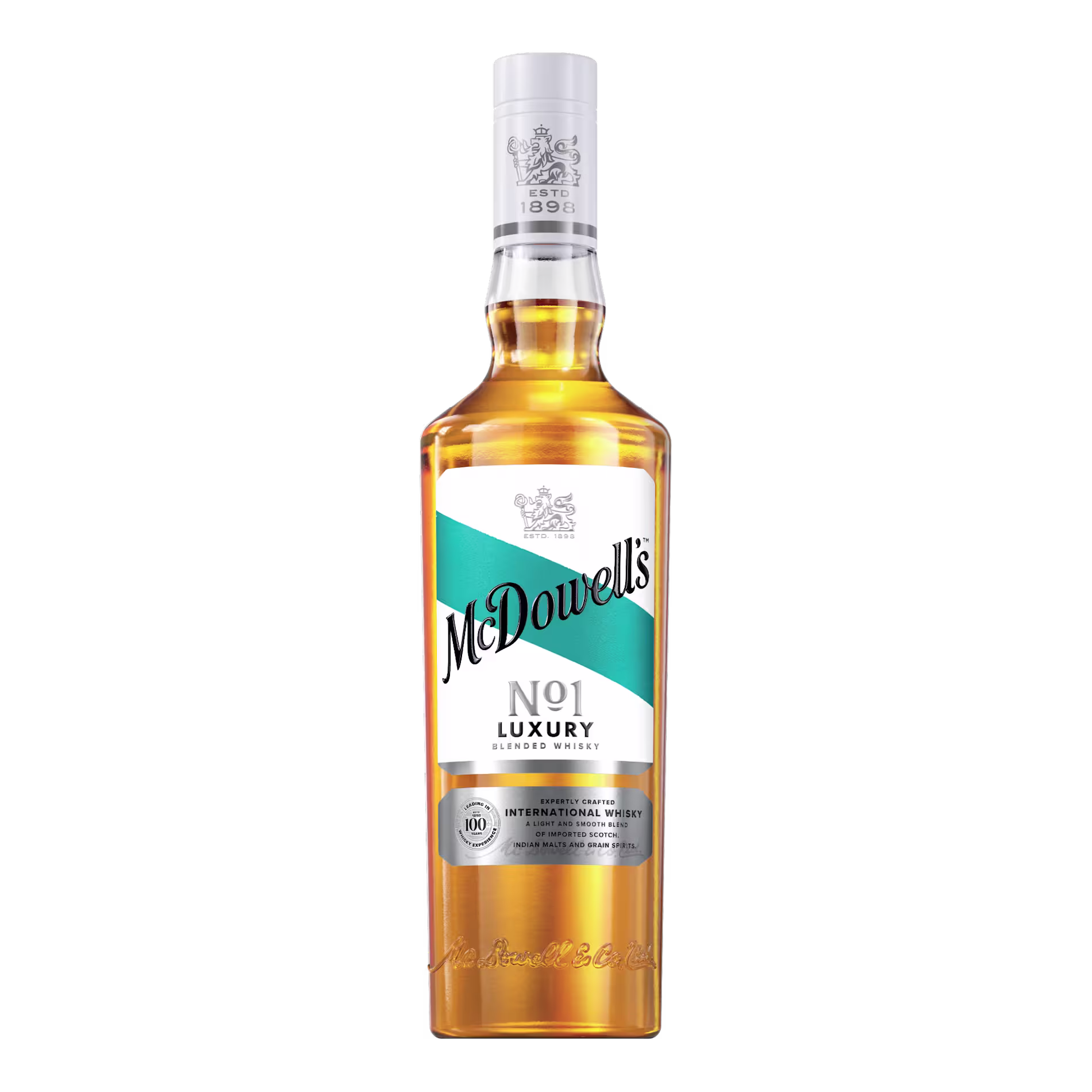 McDowell's No1 Luxury Premium Whisky, 750mL_ProductHero_AltText