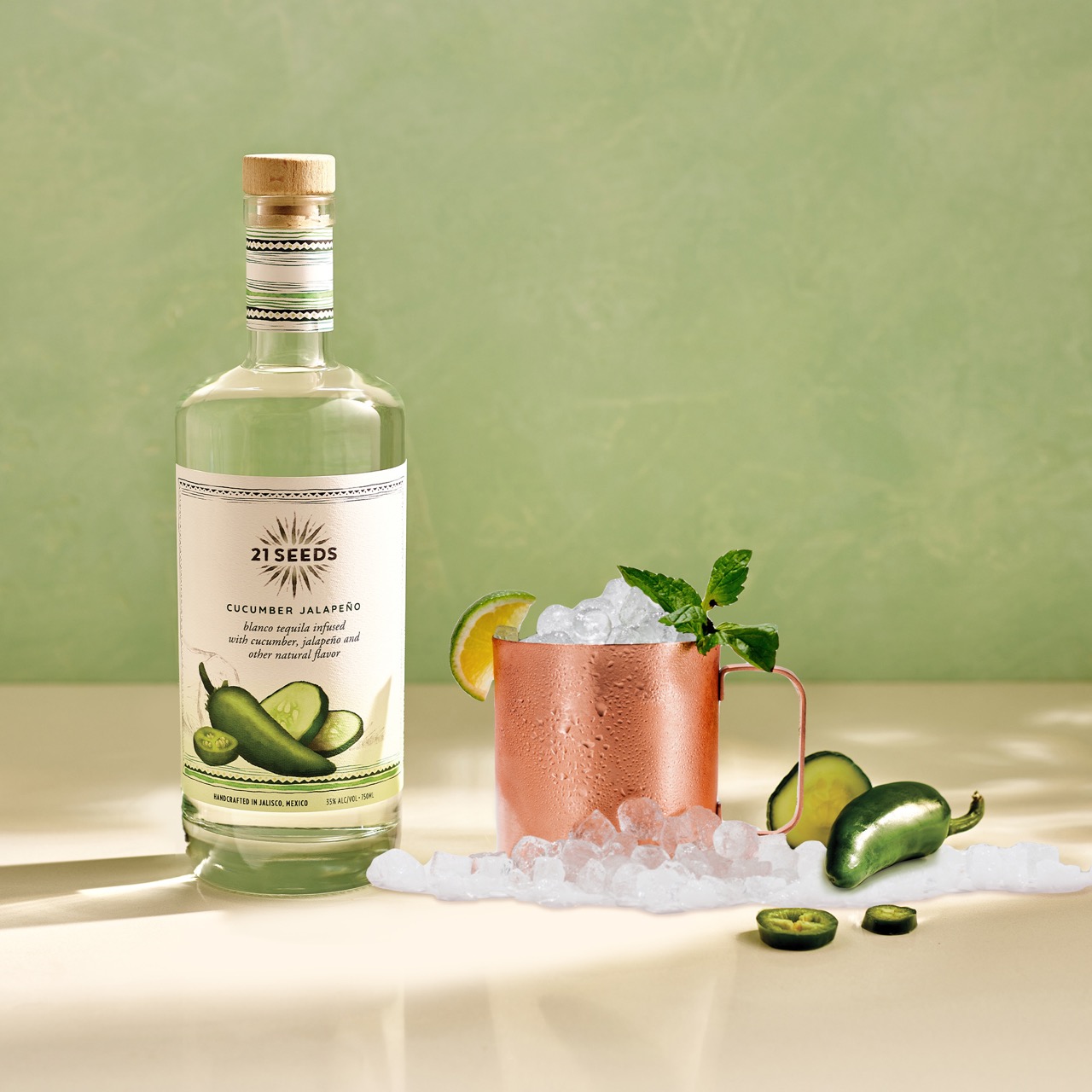 21Seeds Cucumber Jalapeño Jalisco Mule Recipe
