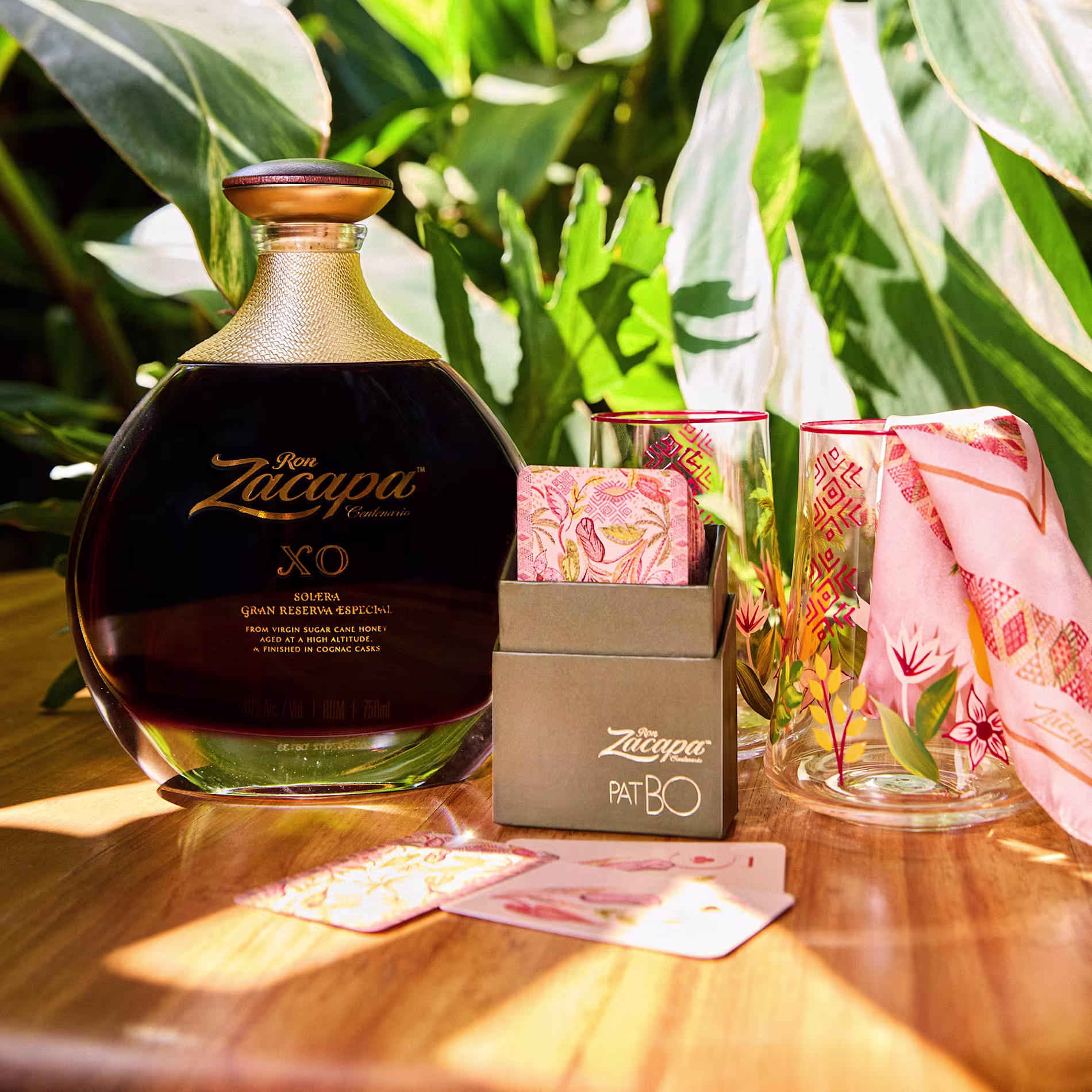 Zacapa Patbo Still Life Lifestyle Full Kit