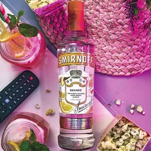 Smirnoff Orange Vodka, 750mL_PrimaryImageBG_AltText