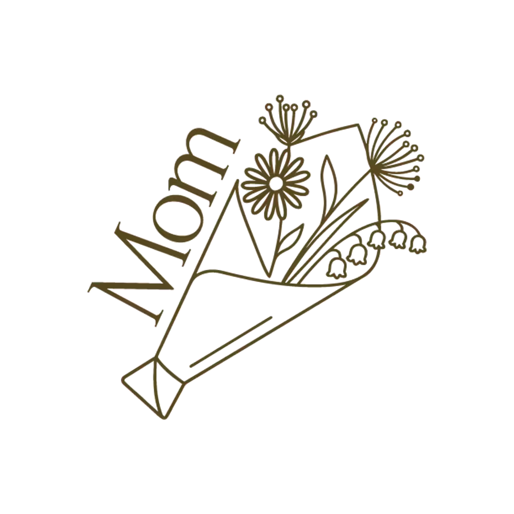 Mom Bouquet Engraving