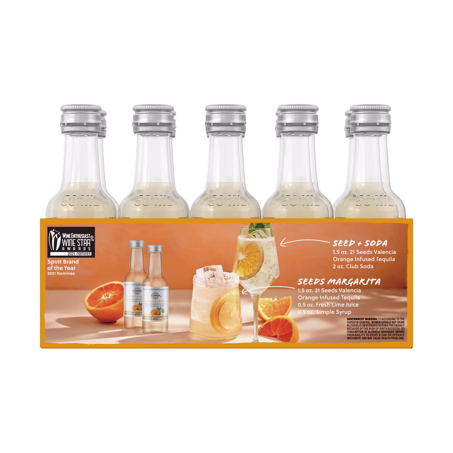21 SEEDS VALENCIA ORANGE BACK 50ML