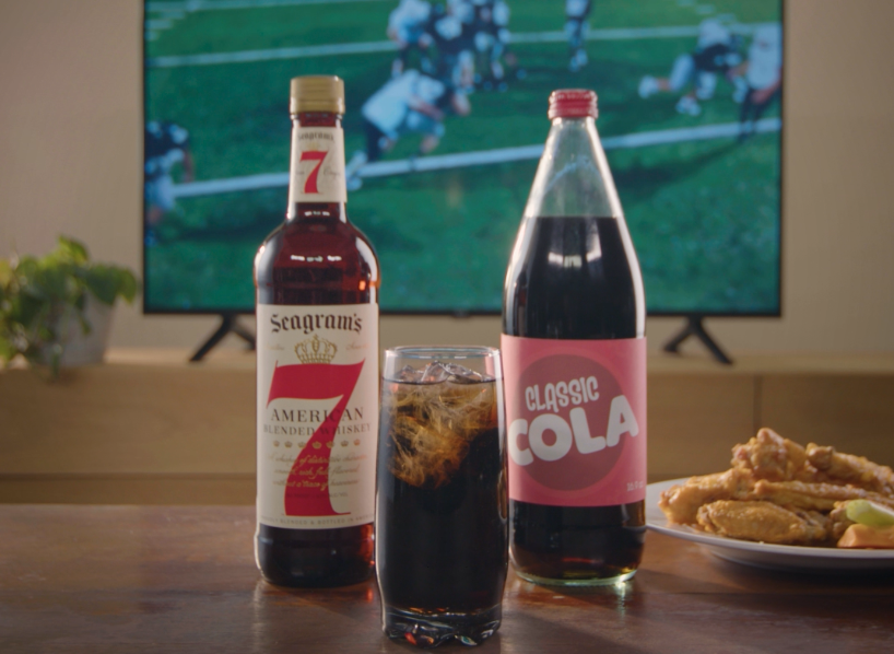 Seagrams 7 and Cola