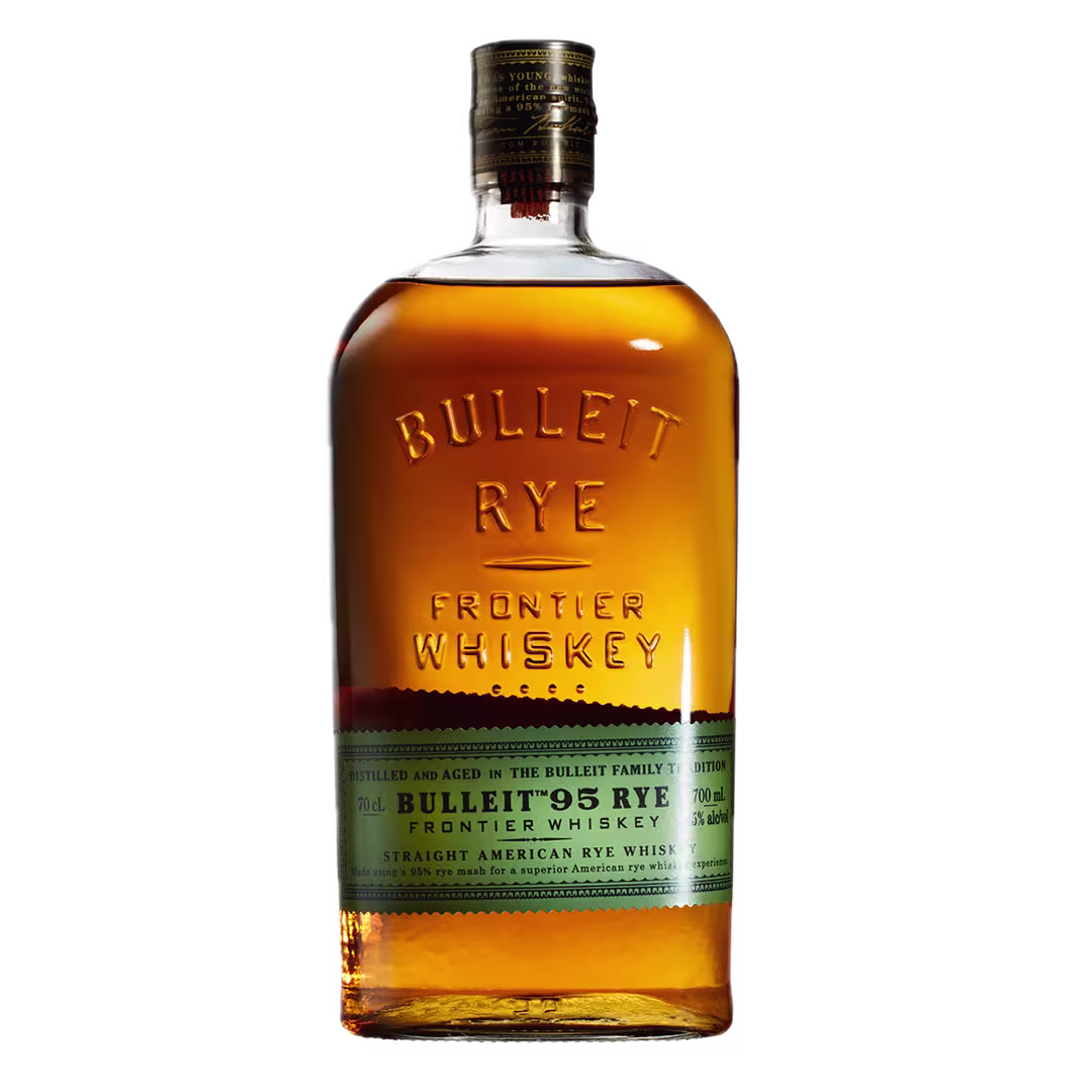 Bulleit 95 Rye Frontier Whiskey bottle
