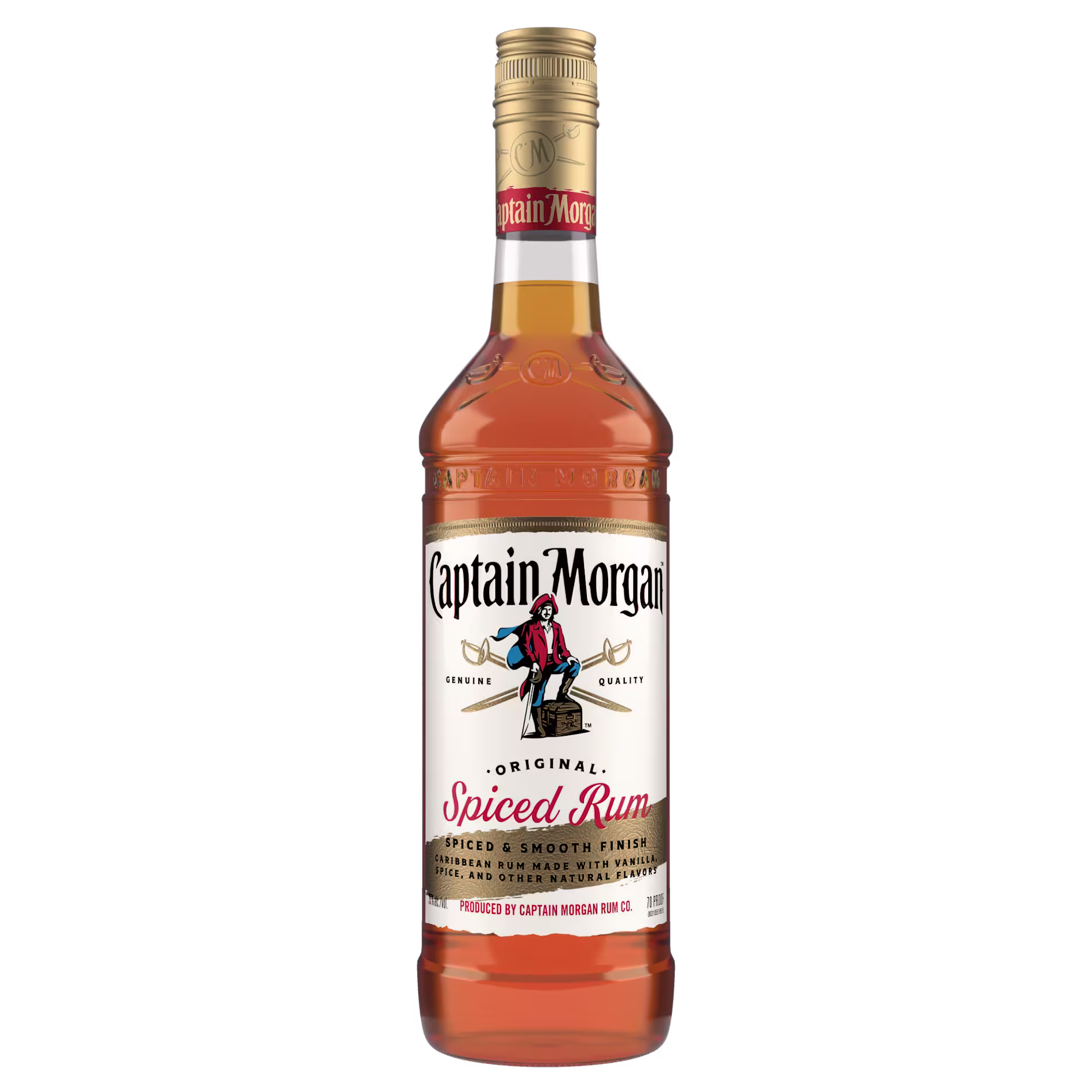 Captain Morgan Original Spiced rum bottle