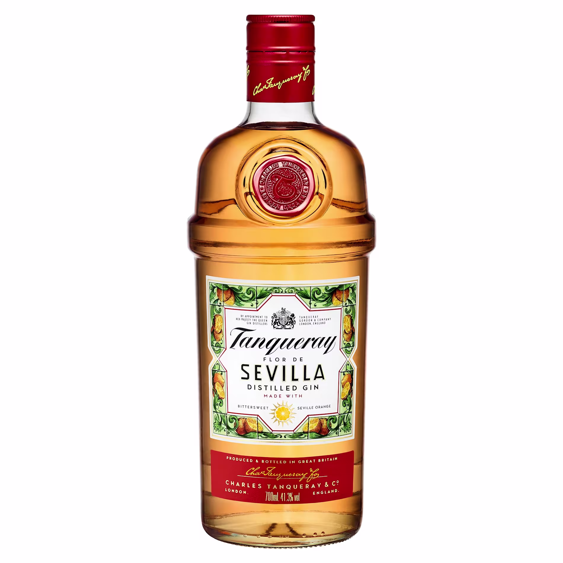 Tanqueray Flor De Sevilla Gin distilat cu aromă de portocale 70cl