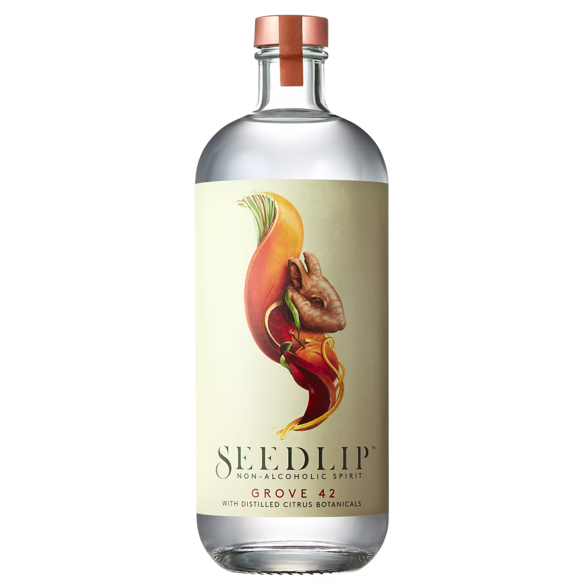 Seedlip Grove 42 Alcohol Free Spirit bottle