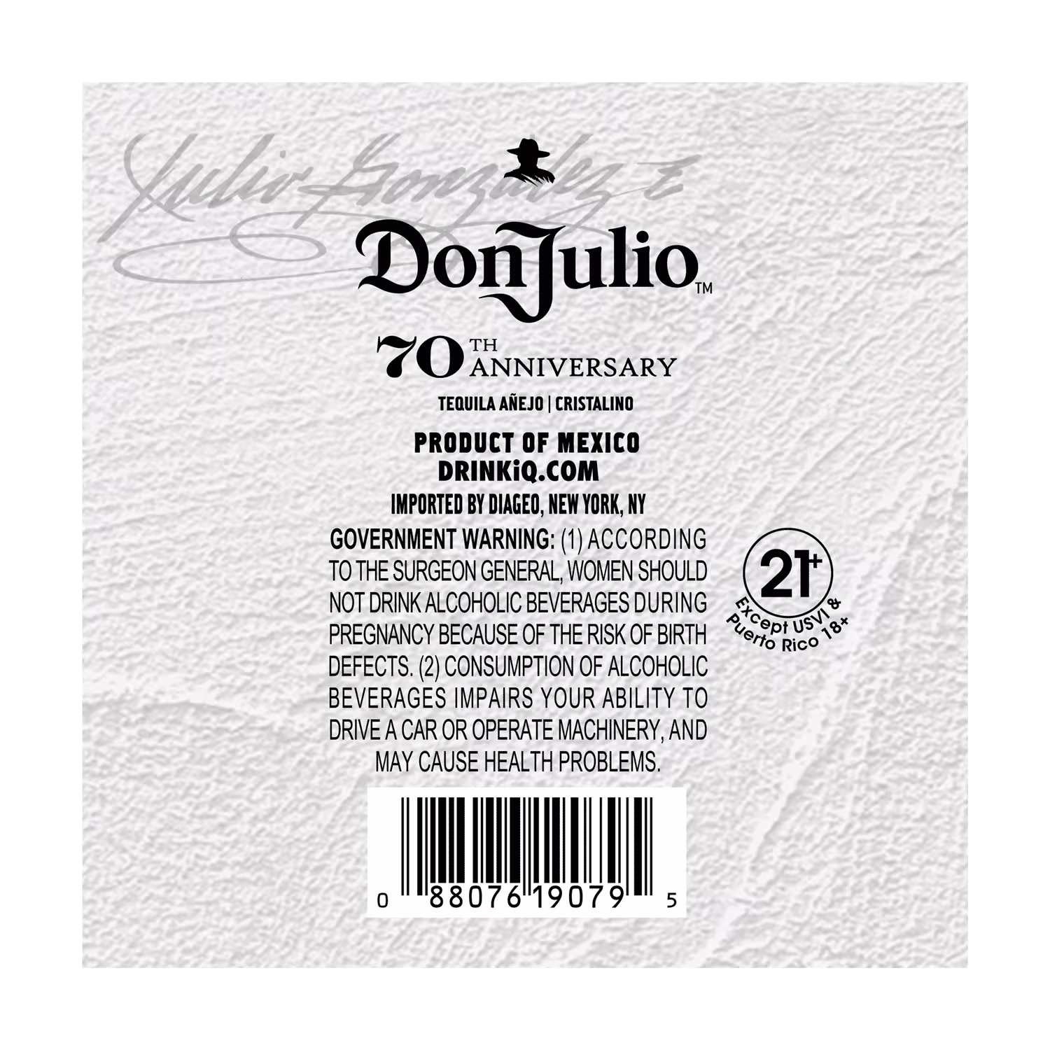 Don Julio 70 Cluster Nutrition 50ml