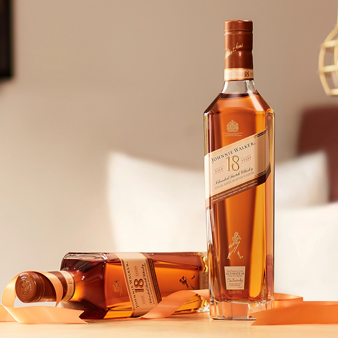 Whisky Johnnie Walker 18 Años Botella regalo
