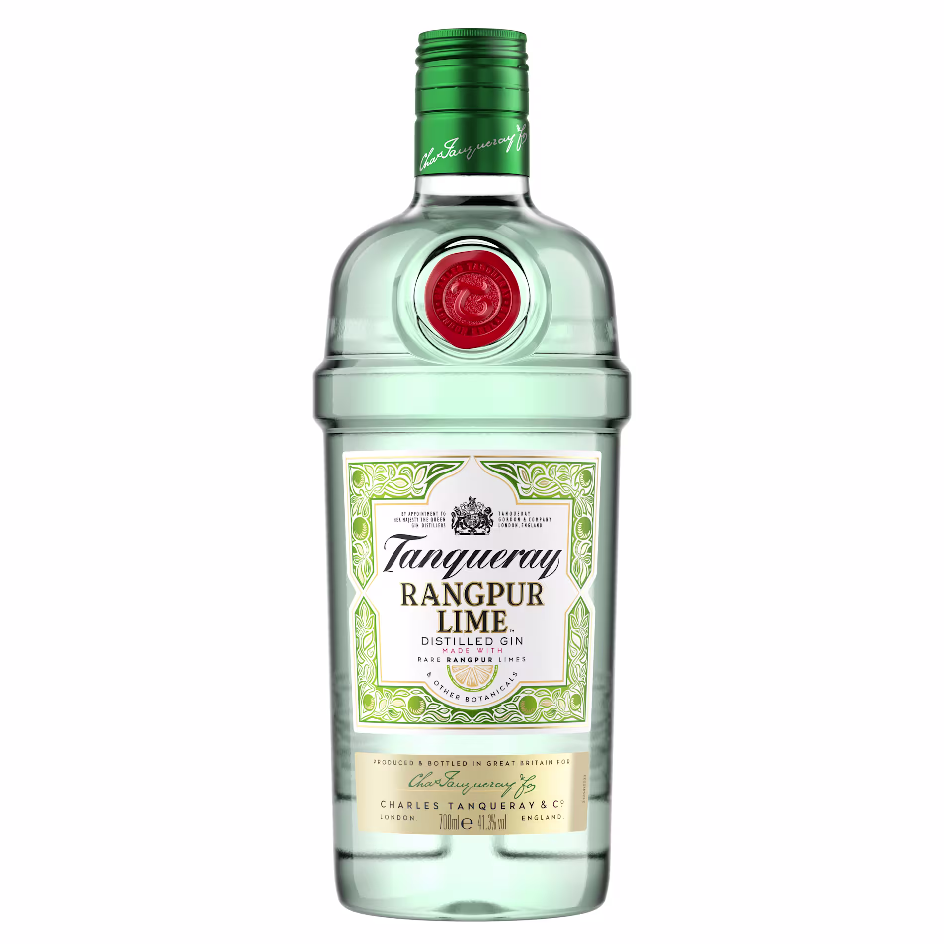 Gin Tonic de Tanqueray 0.0. Copa y rodaja de lima