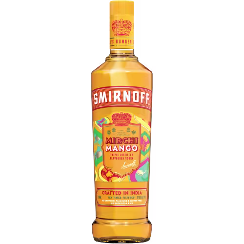 Smirnoff Mirchi Mango Vodka, 750mL_PrimaryImage_AltText