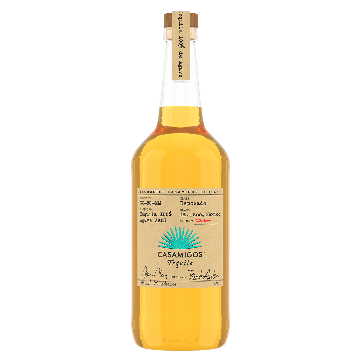 Casamigos Reposado Tequila bottle.