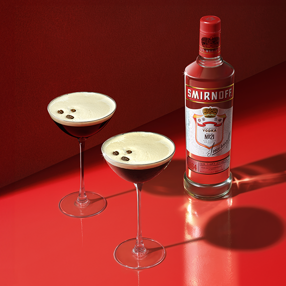 Smirnoff No. 21 Vodka, 750ml_RecipeImage_EspressoMartini_AltText