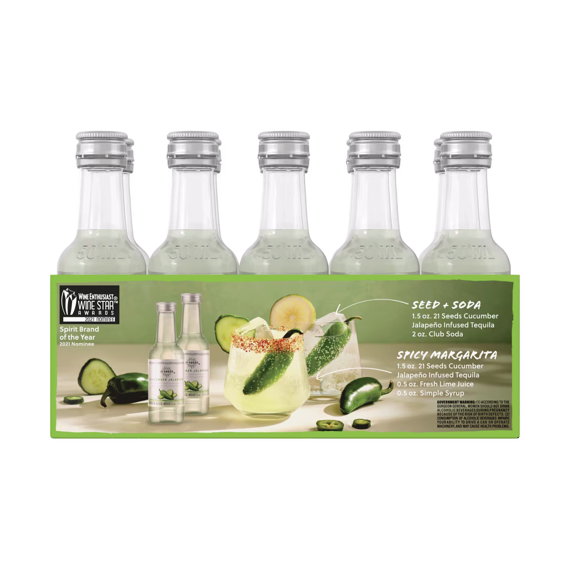 21 SEEDS CUCUMBER JALAPENO BACK 50ML