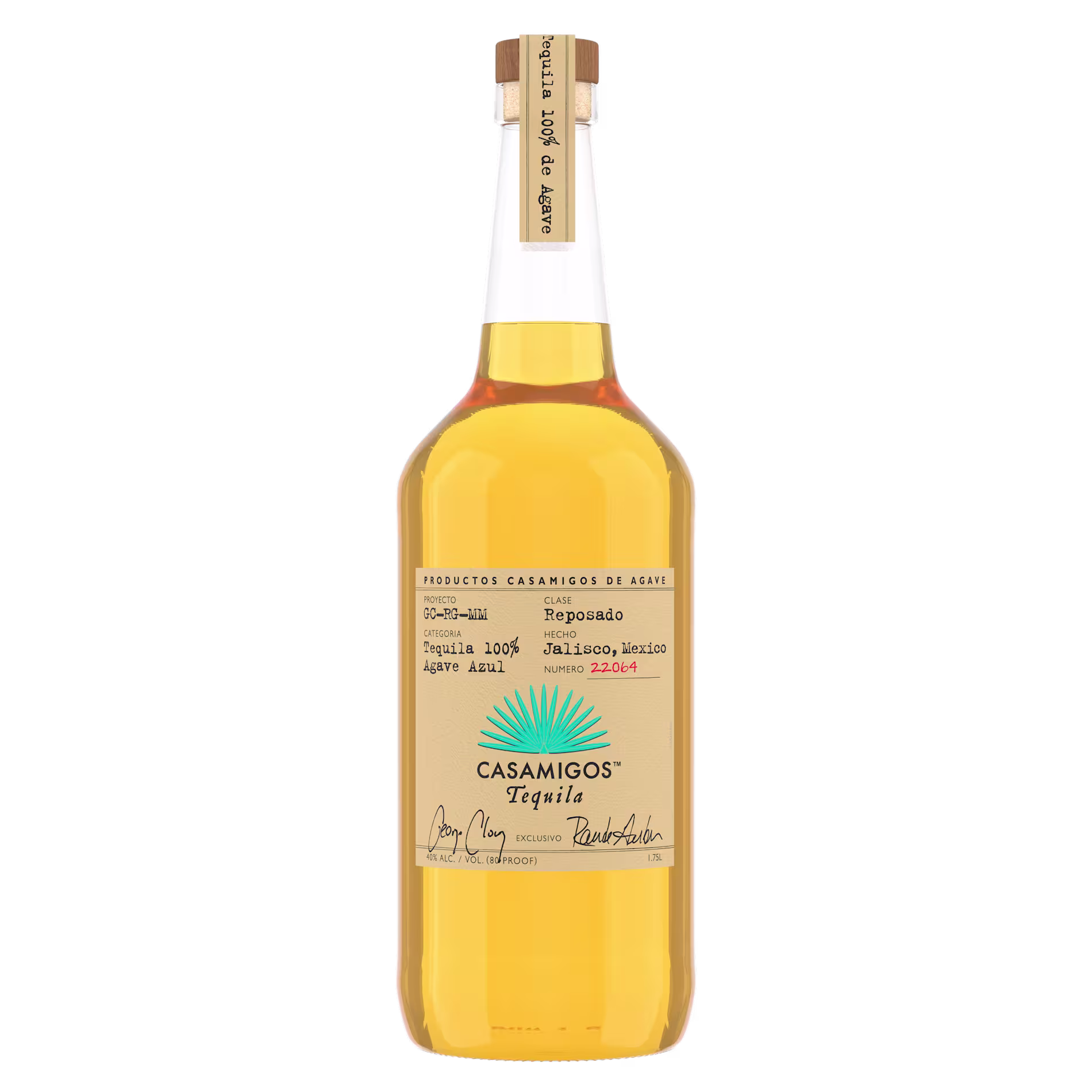 Casamigos Reposado Tequila bottle.