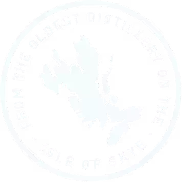 Talisker logo mark on navy background.