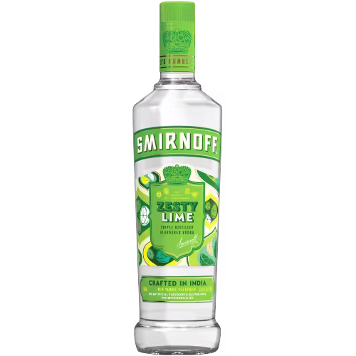 Smirnoff Zesty Lime Vodka, 750mL_PrimaryImage_AltText