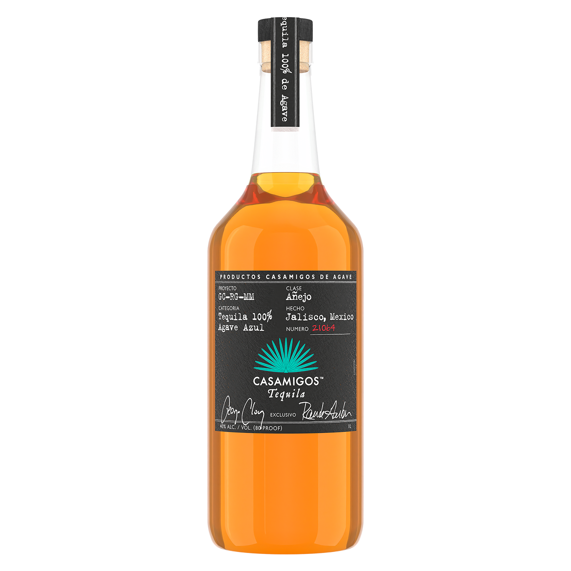 Casamigos Añejo Tequila bottle
