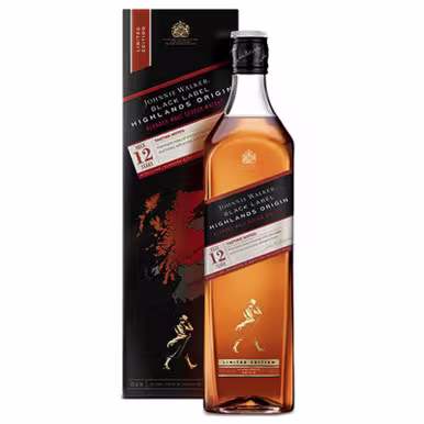 Johnnie Walker Black Origins Highlands Whisky Escocés De Mezcla 1L