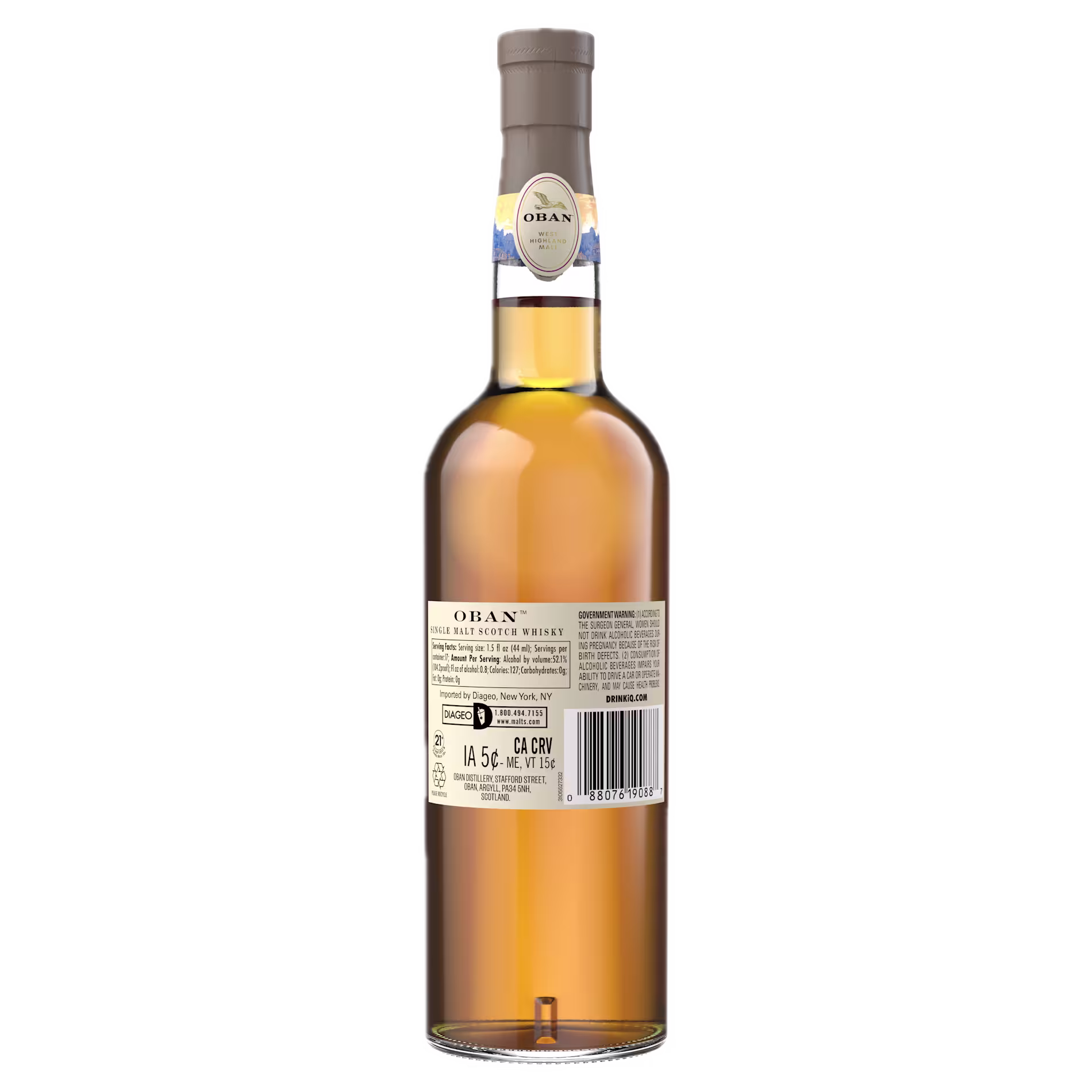 Oban 15YO Port Cask Finish Back 750ml