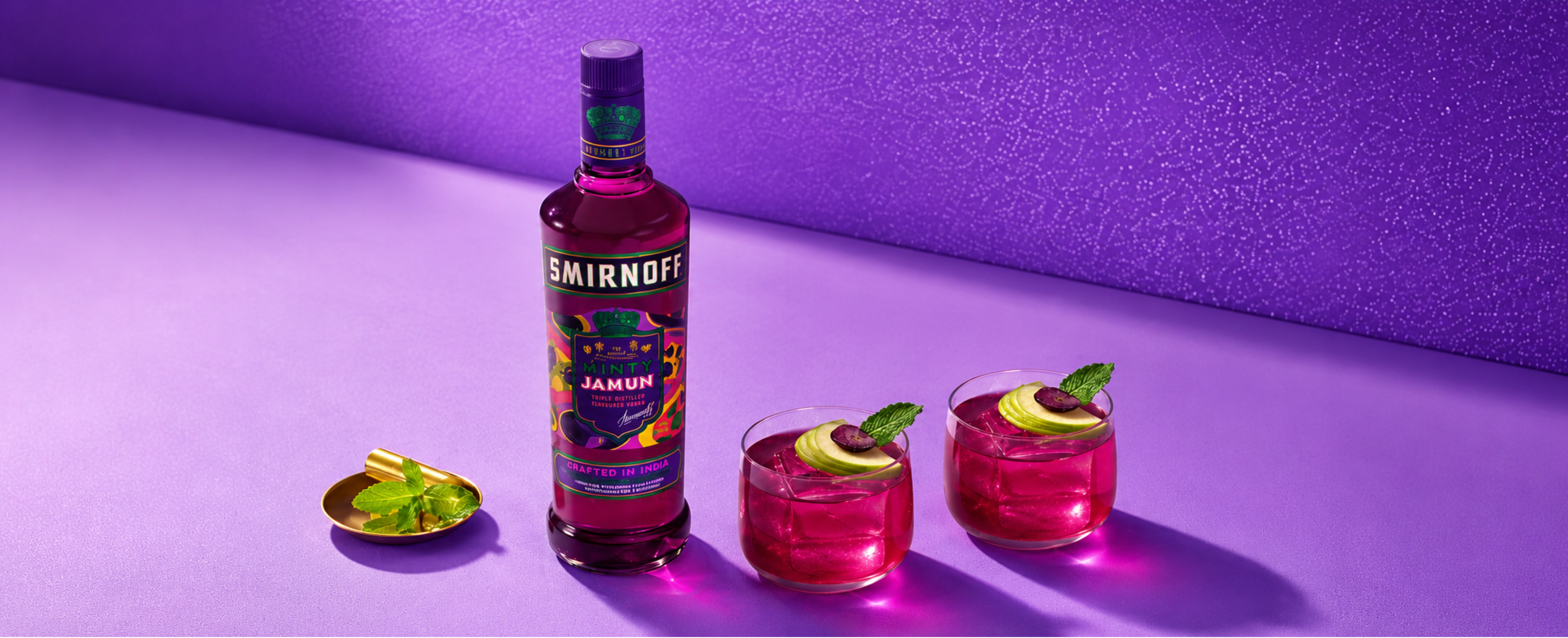 Smirnoff Minty Jamun Vodka, 750mL_RecipeImage_DeepPurple_AltText
