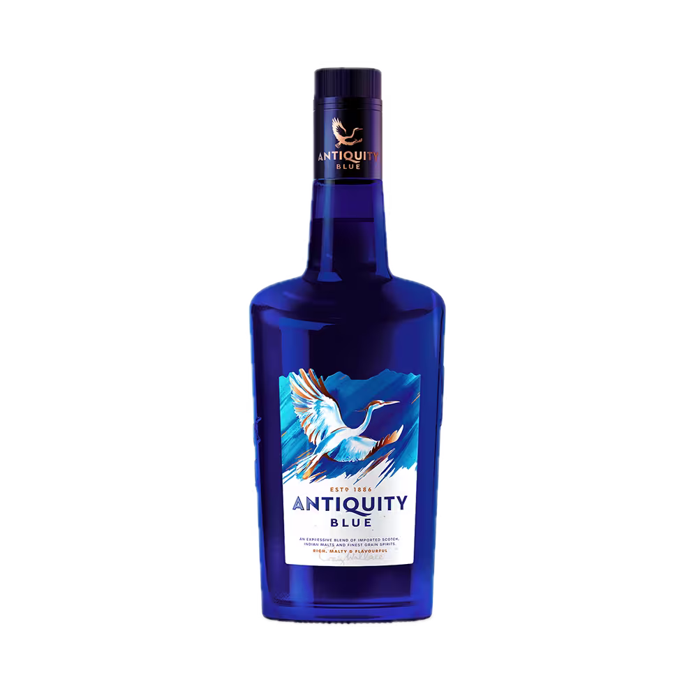 Antiquity Blue Whisky bottle
