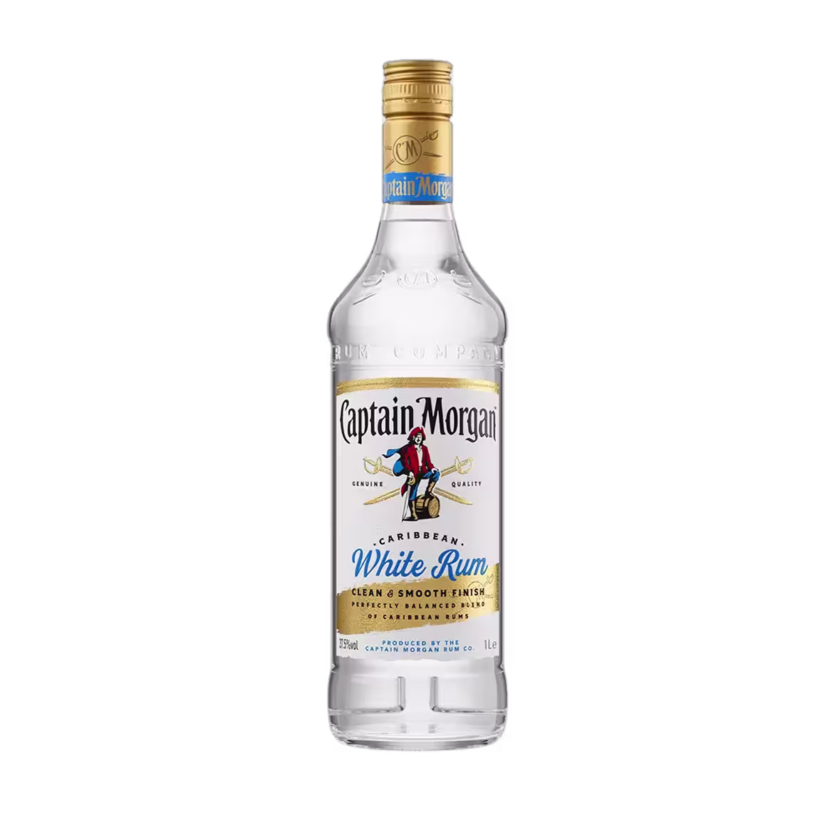 Captain Morgan White Rum Front