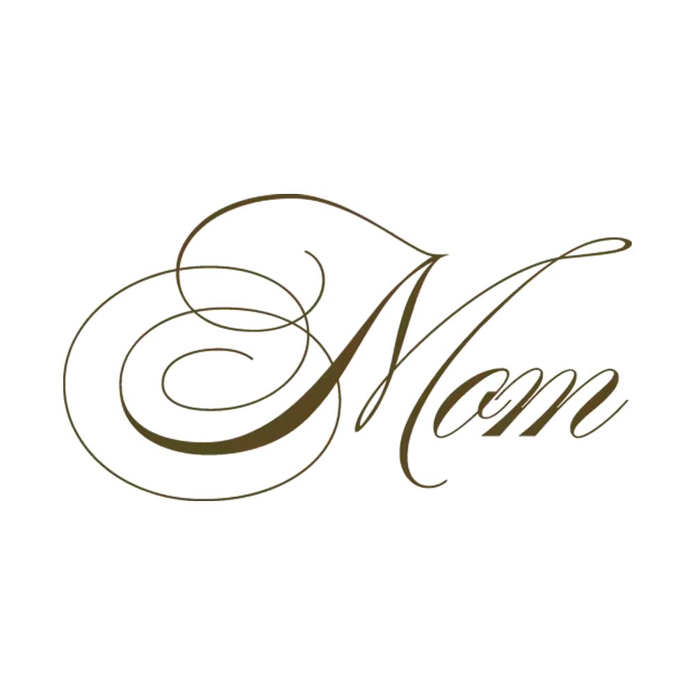 Mom-Script-Engraving