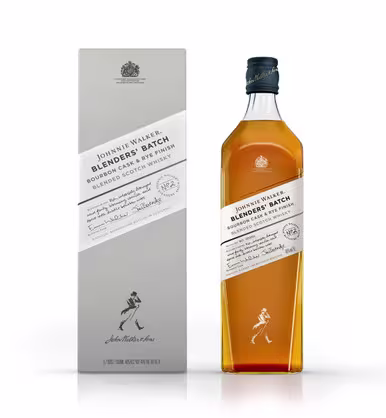 Johnnie Walker Blenders' Batch Bourbon Cask & Rye Finish Whisky Escocés De Mezcla 1L