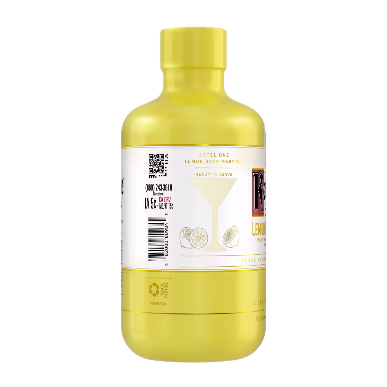 Ketel One Lemon Drop Left 750ml