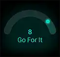 Readiness score of 8, Go For It