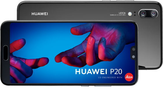Huawei P20 Black front