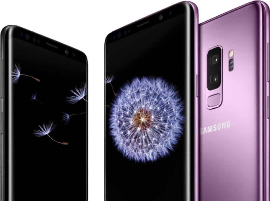 Samsung's new line of Galaxy S9 devices including the S9 and S9+