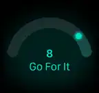 Readiness score of 8, Go For It